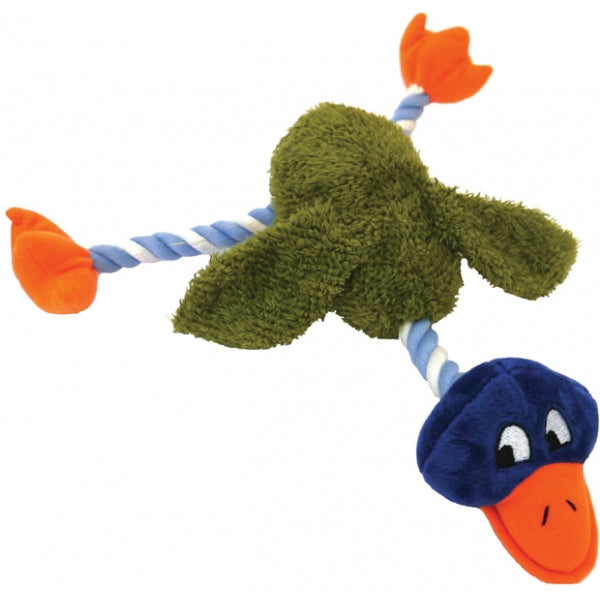 Rosewood Delia Duck Dog Toy