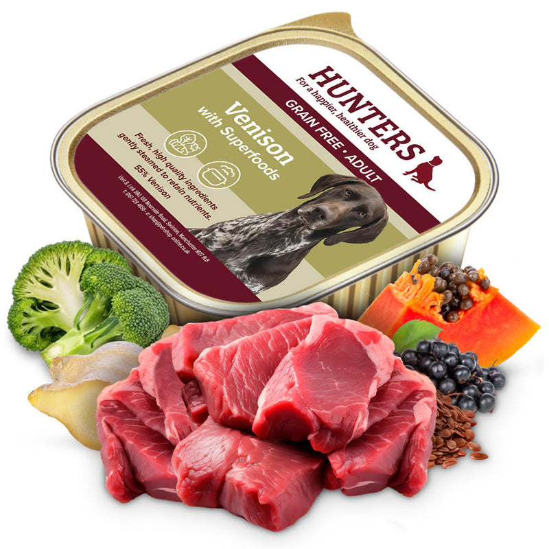 Hunters Venison with Superfoods Foil Tray - 300g