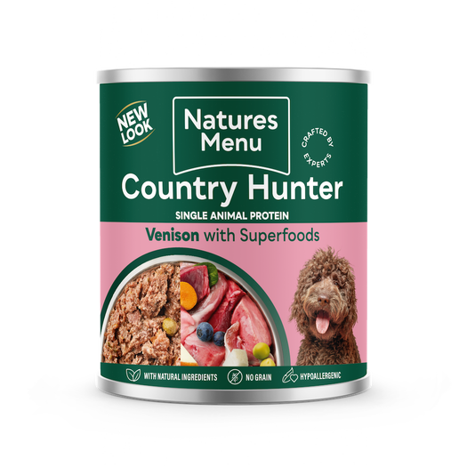 Natures Menu Country Hunter Dog Can Wild Venison