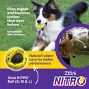 Zeus Nitro Weighted Ball Dog Toy - Medium