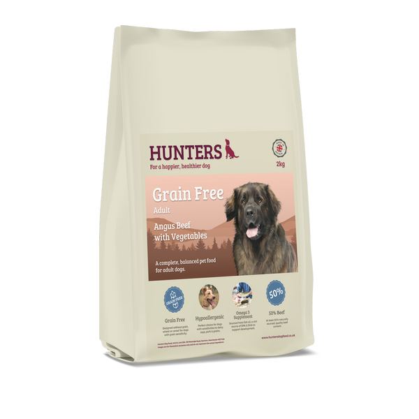 Hunters Grain Free Adult Angus Beef with Vegetables