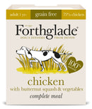 Forthglade Complete Meal 75% - Chicken With Butternut Squash & Vegetables Natural Wet Dog Food - Pet Shop Online