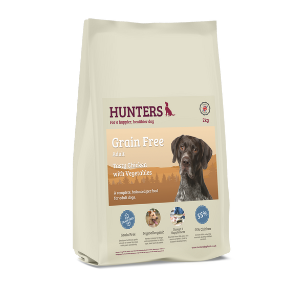 Hunters grain 2025 free dog food