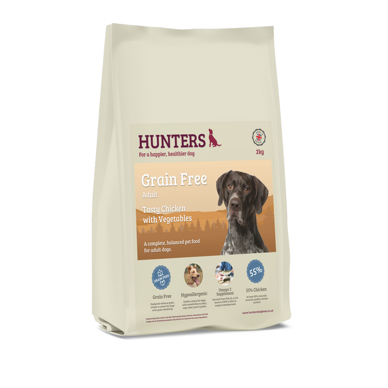 Hunters Grain Free Adult Chicken with Vegetables