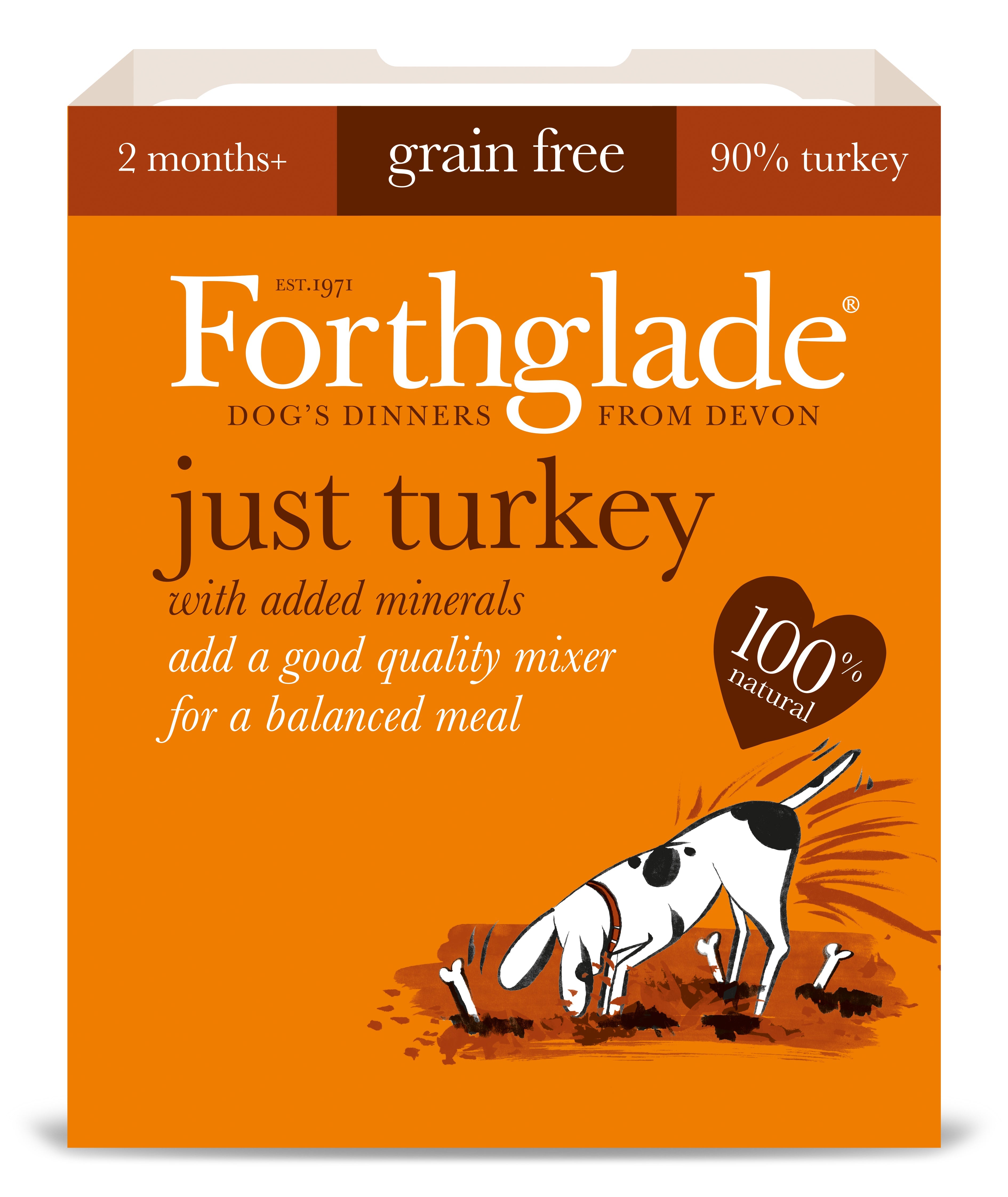 Forthglade Just Turkey Grain Free