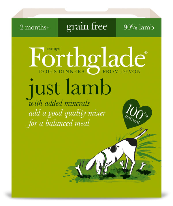 Forthglade Just Lamb Natural Wet Dog Food - Pet Shop Online