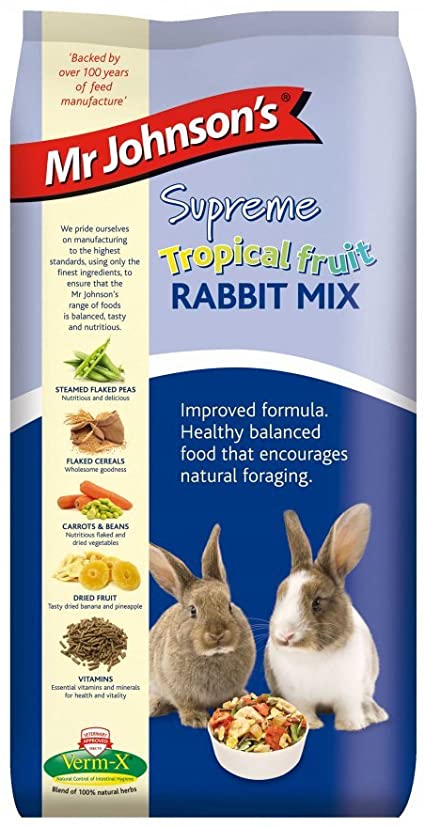 Products Mr Johnson's Supreme Tropical Fruit Rabbit Mix - Pet Shop Online