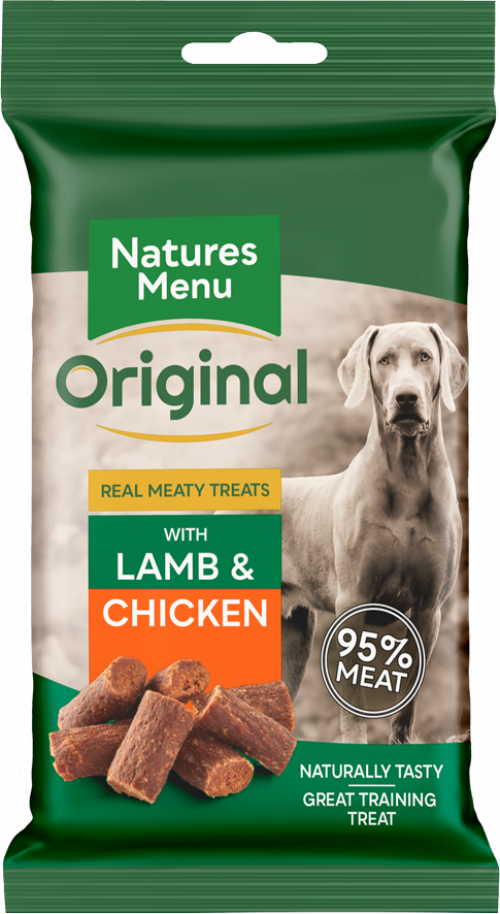 Natures Menu Real Meaty Treats with Lamb and Chicken - Pet Shop Online 