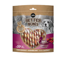 Zeus Better Bones Chicken Wrapped Twists - Duck & Cranberry - Pet Shop Online