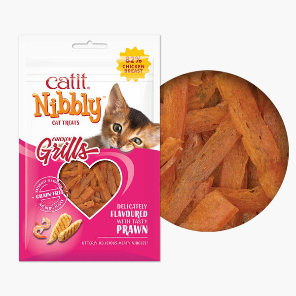 Catit Nibbly (Chicken Grills w/ Prawns) - Pet Shop Online