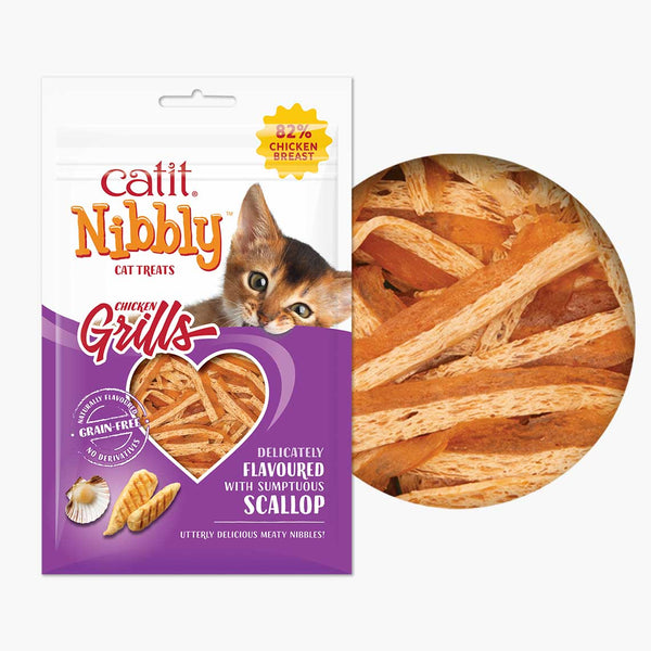 Catit Nibbly (Chicken Grills w/ Scallop) - Pet Shop Online