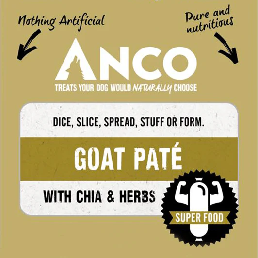 Goat Pate with Chia & Herbs - Pet Shop Online