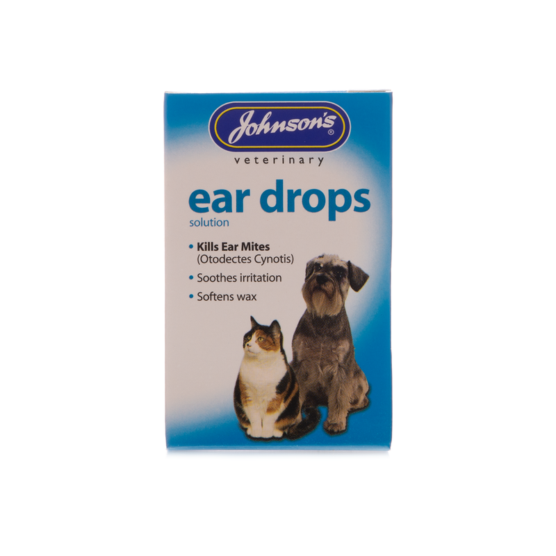 Products Johnson's Ear Drops Solution - Pet Shop Online 