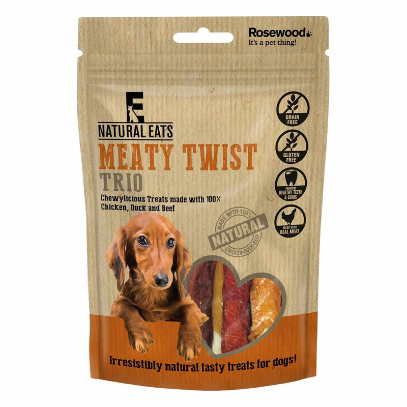 Rosewood Meaty Twist Trio - Pet Shop Online