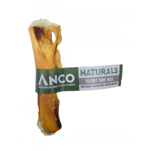 Anco Naturals Rabbit Hide Roll (Hairy)