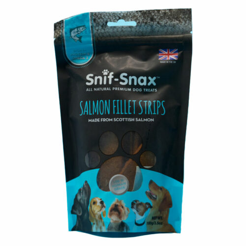 Products Snif-Snax Salmon Fillet Strips - Pet Shop Online