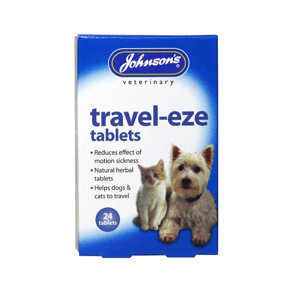 Products Johnson's Travel-Eze Tablets - Pet Shop Online