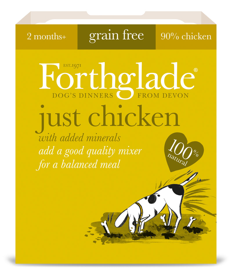 Forthglade Just Chicken Natural Wet Dog Food