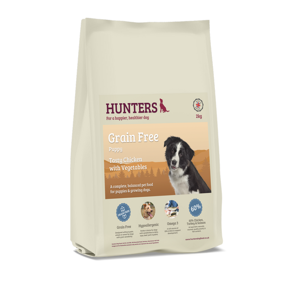 Hunters Grain Free Puppy Chicken with Vegetables - Pet Shop Online
