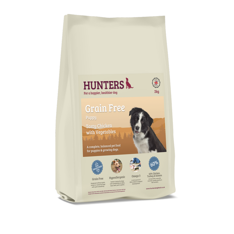Hunters Grain Free Puppy Chicken with Vegetables - Pet Shop Online