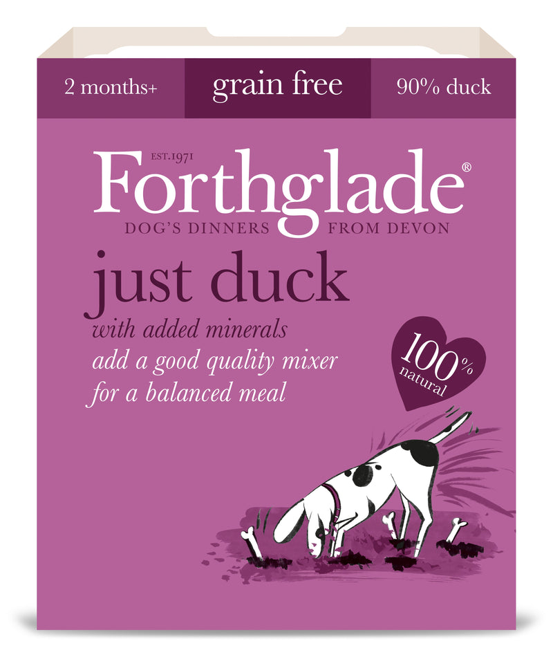 Forthglade Just Duck Natural Wet Dog Food - Pet Shop Online