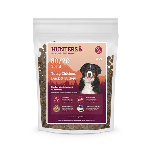 Hunters 80/20 Tasty Chicken Dog Food - Pet Express Manchester