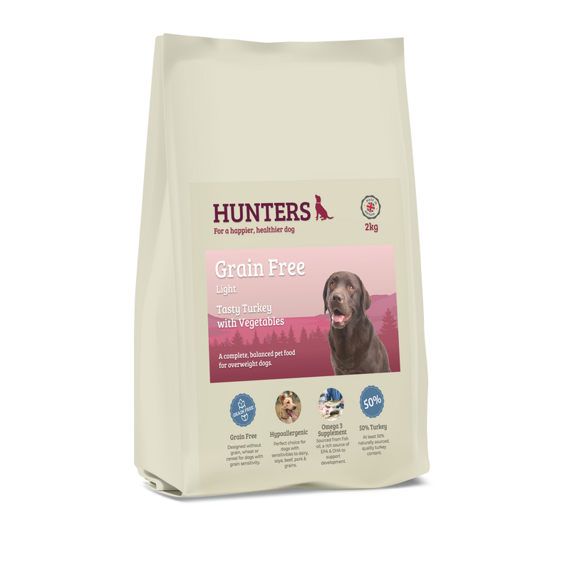 Hunters Grain Free Senior/Light Turkey with Vegetables - Pet Shop Online