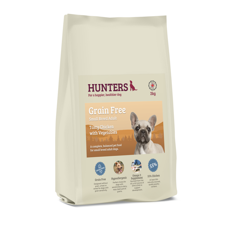 Hunters Grain Free Small Breed Chicken with Vegetables - Pet Shop Online