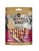 Zeus Better Bones Chicken Wrapped Twists - Duck & Cranberry - Pet Shop Online