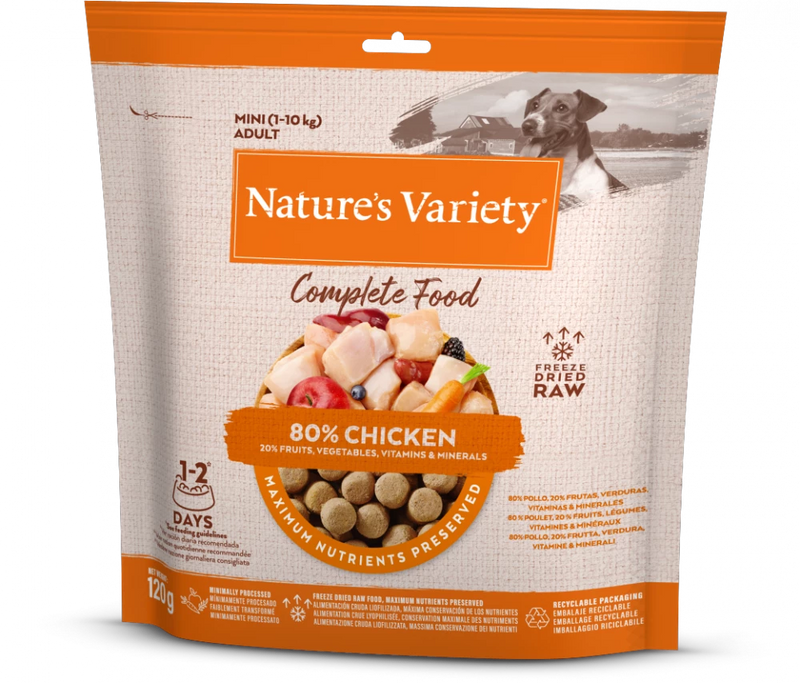 Nature's Variety Complete Freeze Dried Food - Chicken