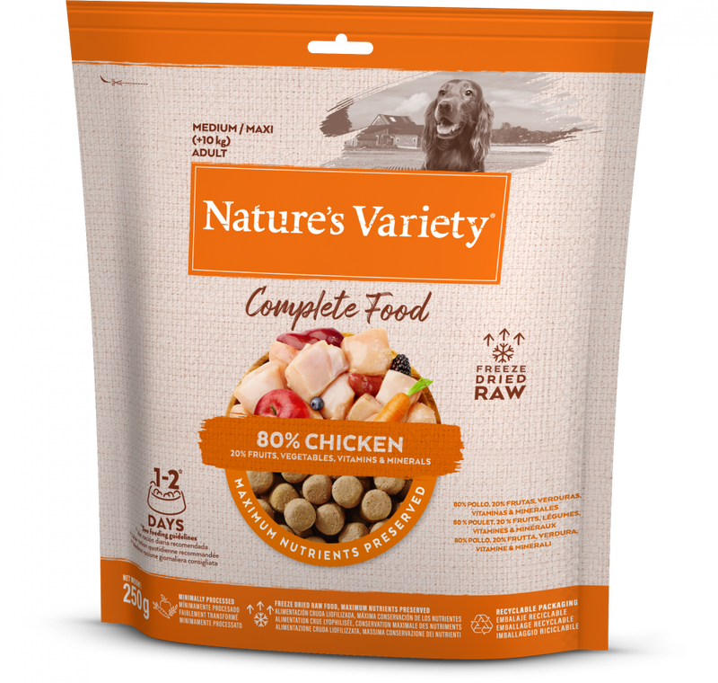 Nature's Variety Complete Freeze Dried Food - Chicken