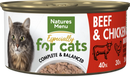 Natures Menu Adult Cat Food Tin - Beef & Chicken 85g - Pet Shop Online