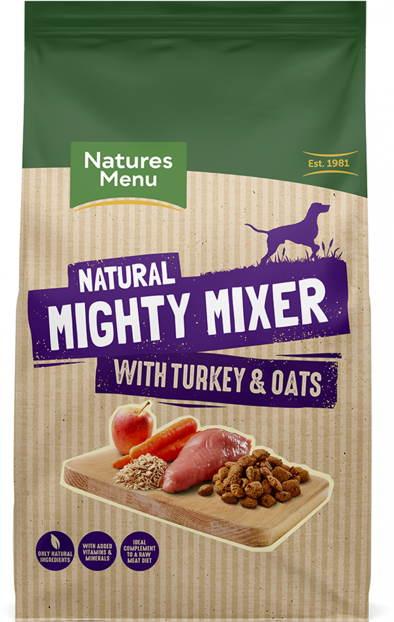 Products Mighty Mixer with Turkey & Oats - Pet Shop Online