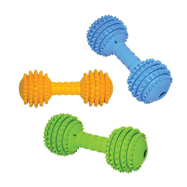 Rosewood Cyber Rubber Dumbbell - Pet Shop Online