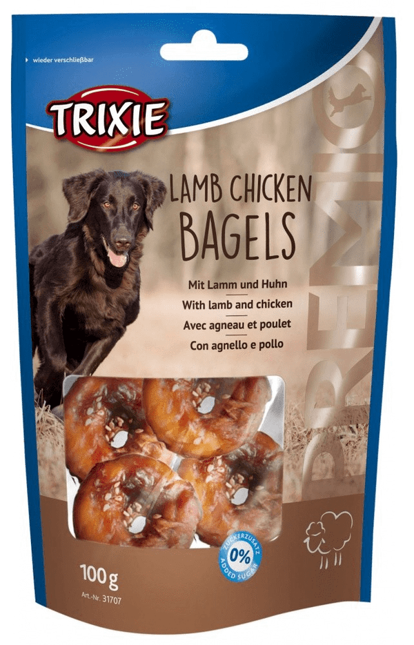 Trixie Lamb Chicken Bagels - Pet Shop Online